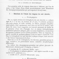 0008 - Page 6 - Séance du 13 janvier 1937. Communications. Sur les teignes humaines observées en Grèce, par A. Catanei et G. Higoumenakis