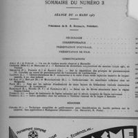 0220 - Page sans numérotation - Sommaire du numéro 3
