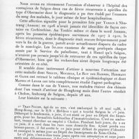 0230 - Page 220 - Séance du 10 mars 1937. Communications. Deux cas de fièvre récurrente dans la région Saïgon-Cholon, par R. Ramijean, N. V. Huong et M. Farinaud