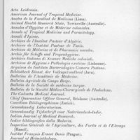 0352 - Page 335 - Société des sciences médicales de Madagascar. Séance du 19 janvier 1937. Liste des échanges