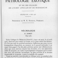 0358 - Page 337 - Séance du 12 mai 1937. Nécrologie. E. Jamot