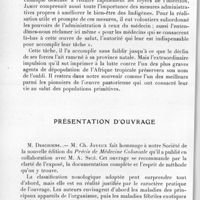 0361 - Page 340 - Séance du 12 mai 1937. Nécrologie. E. Jamot. / Présentation d'ouvrage