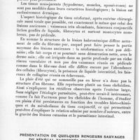 0520 - Page 494 - Séance du 9 juin 1937. Communications. Chéloïdes géantes consécutives à l'habronemose cutanée chez le Baudet, par H. Velu et G. Zottner. / Présentation de quelques rongeurs sauvages du Sénégal rapportés vivants à Paris, par Maurice Mathis