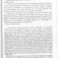 0697 - Page 659 - Séance du 13 octobre 1937. Communications. Sur la pathogénie de l'amibiase, par A. Gauducheau. / Maladie kystique du poumon chez un amibien, par Pieri, Sardou et Boudouresque