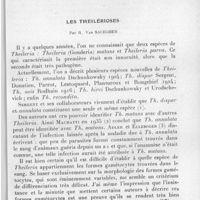 0713 - Page 675 - Séance du 13 octobre 1937. Communications. A propos d'un cas de polynévrite paludéenne, par H. Roger et J. Boudouresques. (Clinique neurologique de la Faculté de médecine de Marseille.). / Les theilérioses, par R. Van Saceghem