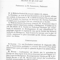 0776 - Page 738 - Société des sciences médicales de Madagascar. Séance du 22 juin 1937. Communications