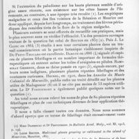 0777 - Page 739 - Société des sciences médicales de Madagascar. Séance du 22 juin 1937. Introduction à l'étude des plantes fébrifuges de la flore malgache, par P. Boiteau
