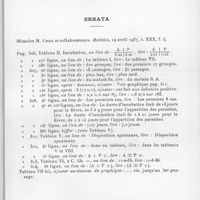 0865 - Page 825 - Séance du 10 novembre 1937. Mémoires. Les bienfaits de l'assistance médicale indigène en vingt-cinq années de protectorat français au Maroc. (Deuxième mémoire), par Mme E. Delanoë. / Errata