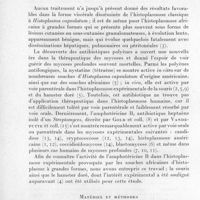 0088 - Page 76 - Séances des 8 janvier et 12 février 1958. Mémoires. Action de l'amphotéricine B dans l'histoplasmose africaine à grandes formes, par E. Drouhet