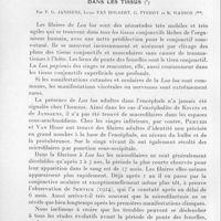 0680 - Page 632 - Séances des 9 juillet et 8 octobre 1958. Mémoires. Réflexions sur le sort des microfilaires de Loa loa dans l'organisme humain parasité. Manifestations viscérales provoquées par leur infiltration dans les tissus, par P. G. Janssens, Ludo Van Bogaert, G. Tverdy et M. Wanson