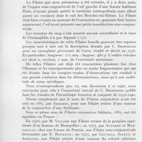 0036 - Page 28 - Séances des 14 janvier et 11 février 1959. Communications. Observation d'un cas de filariose oculaire en France, par Louis Lamy et Georges-Gaston Girard