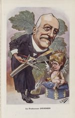 [Caricature] Le Professeur Fournier (B. Moloch) - Chanteclair