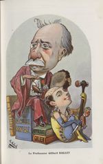 [Caricature] Le Professeur Gilbert Ballet (B. Moloch) - Chanteclair
