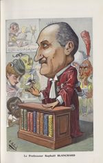 [Caricature] Le Professeur Raphaël Blanchard (B. Moloch) - Chanteclair