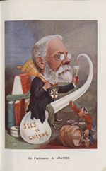 [Caricature] Le Professeur A. Gautier (Emile Cohl) - Chanteclair