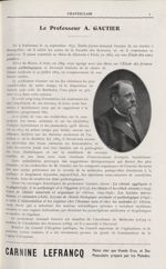 Le Professeur A. Gautier - Chanteclair