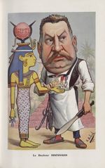 [Caricature] Le Docteur Brossard (B. Moloch) - Chanteclair