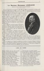 Le Docteur Hermann Legrand. Médecin en chef de l'Hôpital européen d'Alexandrie - Chanteclair