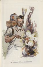 [Caricature] Le Professeur Félix de Lapersonne (Georges Villa) - Chanteclair