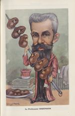 [Caricature] Le Professeur Hartmann (Emmanuel Barcet) - Chanteclair