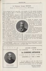 Le Professeur Georges Bogdan. Doyen de l'Université de Jassy (Roumanie) / Docteur Plouzane. Député d [...]