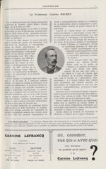 Le Professeur Charles Richet - Chanteclair