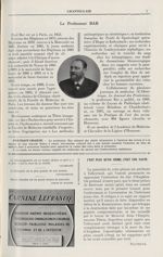 Le Professeur Bar - Chanteclair