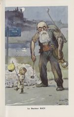 [Caricature] Le Docteur Bazy (Georges Villa) - Chanteclair