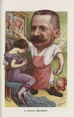 [Caricature] Le Docteur Delaunay (H. Frantz) - Chanteclair