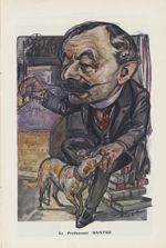 [Caricature] Le Professeur Dastre (H. Voigt) - Chanteclair