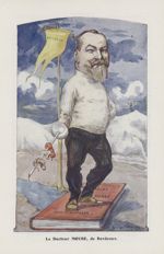 [Caricature] Le Docteur Moure, de Bordeaux (Georges Villa) - Chanteclair