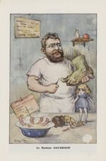 [Caricature] Le Docteur Savariaud (Georges Villa) - Chanteclair