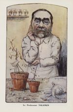 [Caricature] Le Professeur Talamon (Georges Villa) - Chanteclair