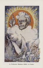 [Caricature] Le Professeur Stéphane Leduc, de Nantes (Georges Villa) - Chanteclair