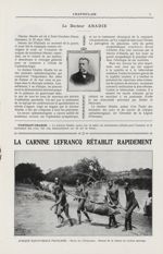 Le Docteur Abadie / Afrique équatoriale française. - Rives de l'Oubanghi. - Retour de la chasse au c [...]