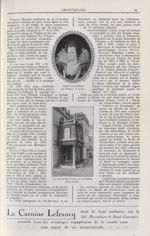 Anne d'Autriche (Porbus, le jeune) / Le pavillon d'Anne d'Autriche (État actuel) - Chanteclair