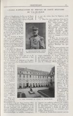 Le médecin-inspecteur Dopter, directeur de l'Ecole du Val-de-Grâce / La Cour d'honneur de l'École du [...]