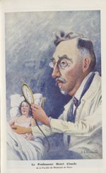 [Caricature] Le Professeur Henri Claude de la Faculté de médecine de Paris (A. Chanteau) - Chantecla [...]