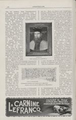 Rabelais / Acte autographe d'immatriculation de Rabelais et signature - Chanteclair