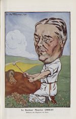 [Caricature] Le Docteur Maurice Chiray. Médecin des hôpitaux de Paris (L. de Fleurac) - Chanteclair