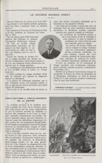 Le Docteur Maurice Chiray / Chamonix. - Effet de lumière sur l'aiguille du Dru - Chanteclair