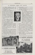 Le Professeur agrégé Paul Alglave / Bretagne : St-Jean-du-Doigt, l'Arc de Triomphe. Alsace : Strasbo [...]