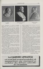 C. Caubet (1844-1913) / Buste de M. Jeannel (1850-1918) / Aristide Labeda (1838-1905) - Chanteclair