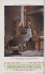 Lavoisier convertit Berthollet à la doctrine pneumatique (T. Chartran) - Chanteclair