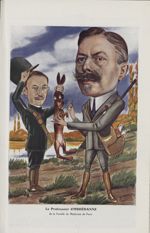 [Caricature] Le Professeur Ombrédanne de la Faculté de médecine de Paris (R. Frantz) - Chanteclair