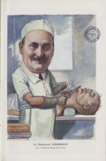 [Caricature] Le Professeur Lenormant de la Faculté de médecine de Paris (H. Frantz) - Chanteclair