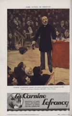 Georges Clemenceau pendant une réunion publique au Cirque Fernando, en 1885 (Jean-François Raffaëlli [...]