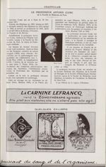 Le Professeur Antonin Clerc de la Faculté de médecine de Paris - Chanteclair