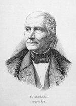 U. Leblanc (1797-1871) - Biographies vétérinaires, avec 42 portraits dessinés par l'auteur 