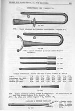 Fig. 2591. Canule intestinale de Plombières (entéro-balnéa) / Fig. 2590. Canule intestinale à couran [...]